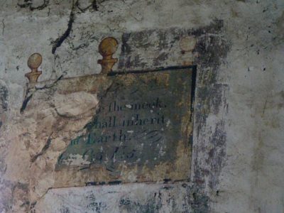 Elston Old Chapel, Wall Paintings