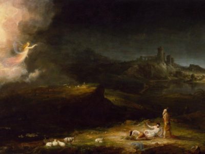 The Angel Appearing to the Shepherds by Thomas Cole.
